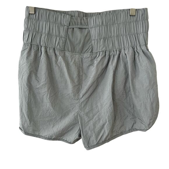 Free People Movement The Way Home Shorts in Silver Gray Size Large Gently Used - Picture 5 of 6